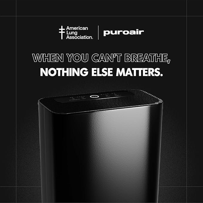 PuroAir 400 Replacement Filter - Genuine Puro Air 400 Filter Replacement - Official PuroAir Air Purifier HEPA Filter with CarbonTech Filters 99.9% of Pollen, Dust, Pet Dander, Smoke, Odors (2PK)