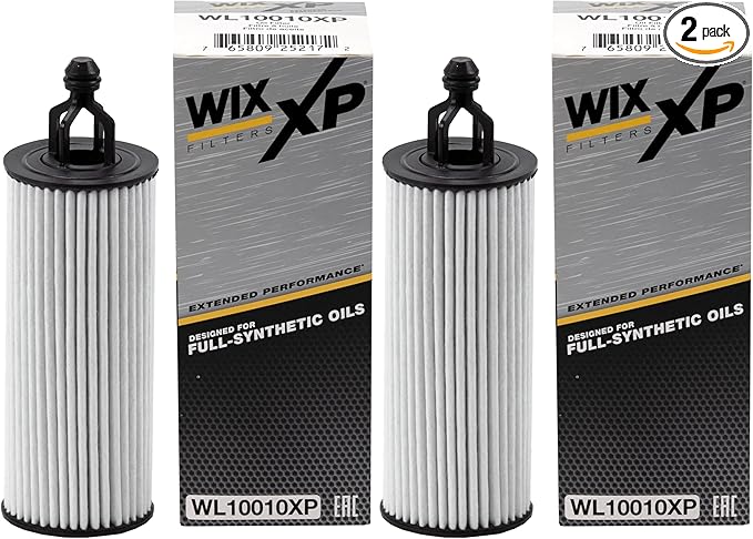 WIX XP WL10010XP WIX XP Cartridge Lube Metal Free Filter (Pack of 2)