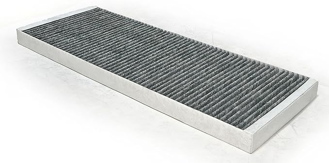 Nispira Model Y Cabin Intake Air Conditioning Inlet Vent Activated Carbon Filter Replacement For Tesla | 2020 2021 2022 2023 | Remove Smoke, Smog, Dust, VOCs chemical | Size 18" x 6.75" x 1". 2 Packs