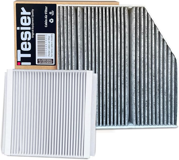 Cabin Air Filter for 2020-2024 Mercedes GLE350, GLE450, GLE580, GLS450, GLS580, GLE53 AMG, GLE63 AMG S, GLS63 AMG Select Models, Replaces 1678350200, 1678350400, CU19014, WP10707, WP10544