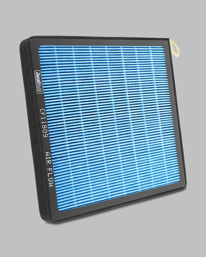 CF11809 Cabin Air Filter fit for Chevy Silverado 1500/2500 HD/3500 HD, Suburban, Tahoe - for GMC Sierra 1500/2500 HD/3500 HD, Yukon - Cadillac Escalade (2014-2022) - Activated Carbon Beads