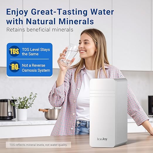 IceJoy PPC Under Sink Sediment Water Filter, for 3-Stage Ultra-Filtration System, 1 Pack