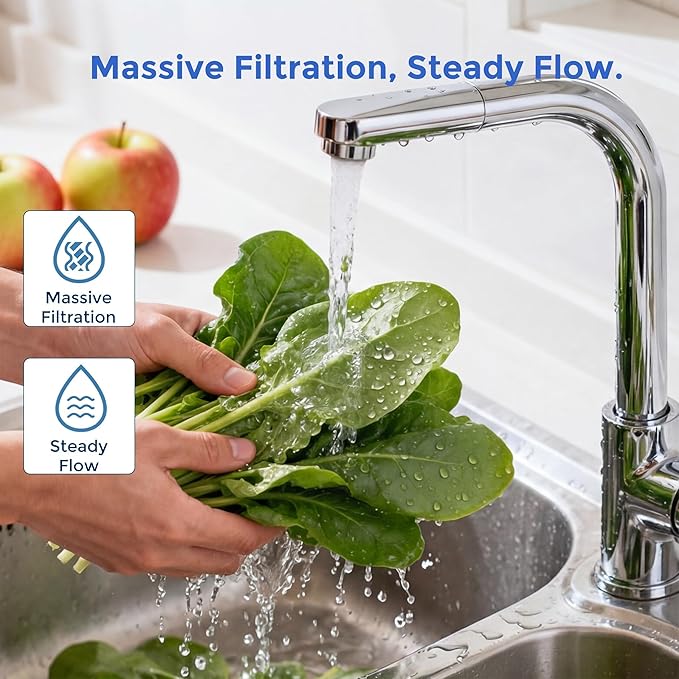 5 Micron 10" x 4.5" Whole House PP Sediment Water Filter Replacement Cartridge for Culligan WH-HD200-C,HD-950A, Aqua-Pure AP801B,AP801T,AP801-C,APWC801,APWC801-C, 4PACK
