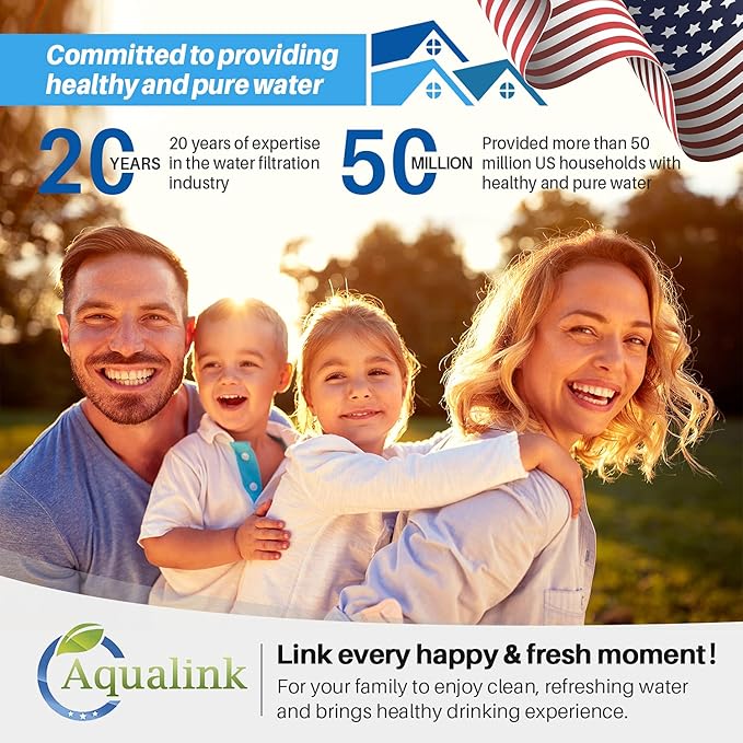 AQUALINK Pitcher Water Filter Compatible with Pur CRF950Z, PPF951K, PPT700W, CR-1100C, CR-6000C, DS-1800Z, PPT111W, PPT111R, PPT711W, PPT711, PPT710W, 4PACK