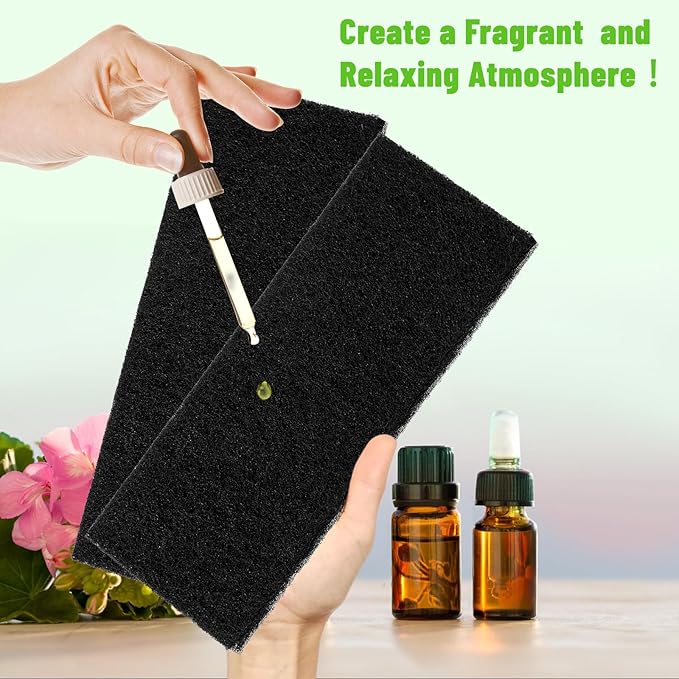 4"x12" Air Vent Filters for Home, 20 Pack Floor Vents Filters, Floor Registers Filters,Charcoal Vent Filter