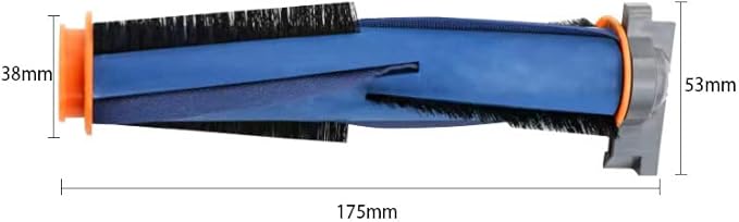 Replacement Parts BrushRoll for Shark AI AV2511AE AV2501S AV2501AE RV2502AE RV2520AOUS AV2510AOUS RV2410WD RV2610WA RV2610WD RV2620WD Roller Brush & Main Brush Robot Vacuum Cleaner