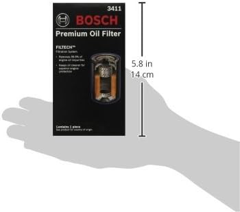 Bosch Automotive 3411 Oil Filter Hyundai: 2006-2009 Azera, 2007 Entourage, 2007-2009 Santa Fe, 2006-2007 Sonata, 2007 Veracruz, 2007-2008 Amanti; Kia: 2006-2008 Sedona, 2007-2008 Sorento