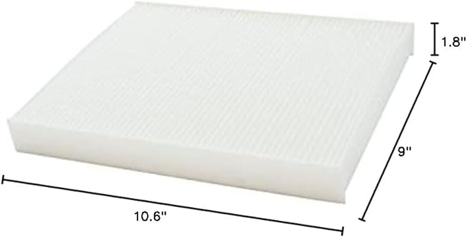 ECOGARD XC36158 Cabin Air Filter Fits 2011-2015 Kia Sorento, 2010-2011 Hyundai Santa Fe