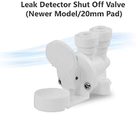 Max Water Leak Detector Automatic Shut-Off Valve – Stop Water Supply When Water Leaks for RO (Reverse Osmosis) and Under Sink Water Filtration System (Leak Detector Shut Off Valve 20 MM Pad)