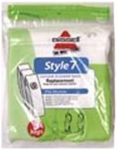 Vacuum Cleaner Bags Genuine Bissell Style 7 3 Bags in A Pack Vacuum Cleaner Bags (1 Pack of 3, Model Number: 32120