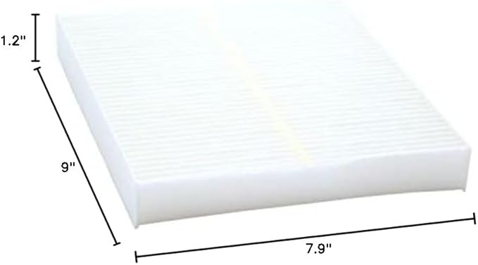 ECOGARD XC25870 Cabin Air Filter Fits 2022-2025 Nissan Frontier, 2017-2024 TITAN, Armada, 2014-2024 INFINITI QX80, 2016-2024 Q50, 2009-2024 Nissan GT-R, 2011-2020 Dodge Grand Caravan