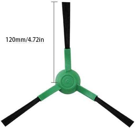 ANBOO Replacement Parts Accessories Compatible with Robot Roomba Plus 405 505 Combo Vacuum Cleaner, 1 Roller Brush, 4 Hepa Filters, 4 Side Brushes, 4 Mop Pad, 4 Dust Bags,1 Cleaning Brush