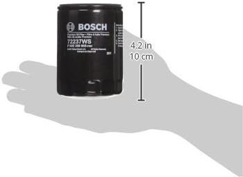 BOSCH 72237WS Workshop Engine Oil Filter - Compatible with Select Infiniti J30, Q45; Mercury Villager; Nissan 200SX, 240SX, 300ZX, Altima, D21, Maxima, Pathfinder, Quest, Sentra, Stanza; Subaru + More