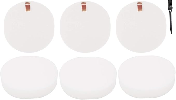 Dttery 3 Foam & Felt Filters Kit Replacement for Shark Navigator Rotator Professional XL Upright Vacuum NV60, NV70, NV71, NV80, NV90, NV95, UV420 Part XFF80