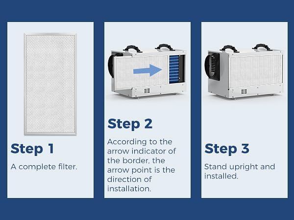 ALORAIR MERV-8 Filter Replacement for Sentinel HD55,Sentinel HDi65, 1 Pack