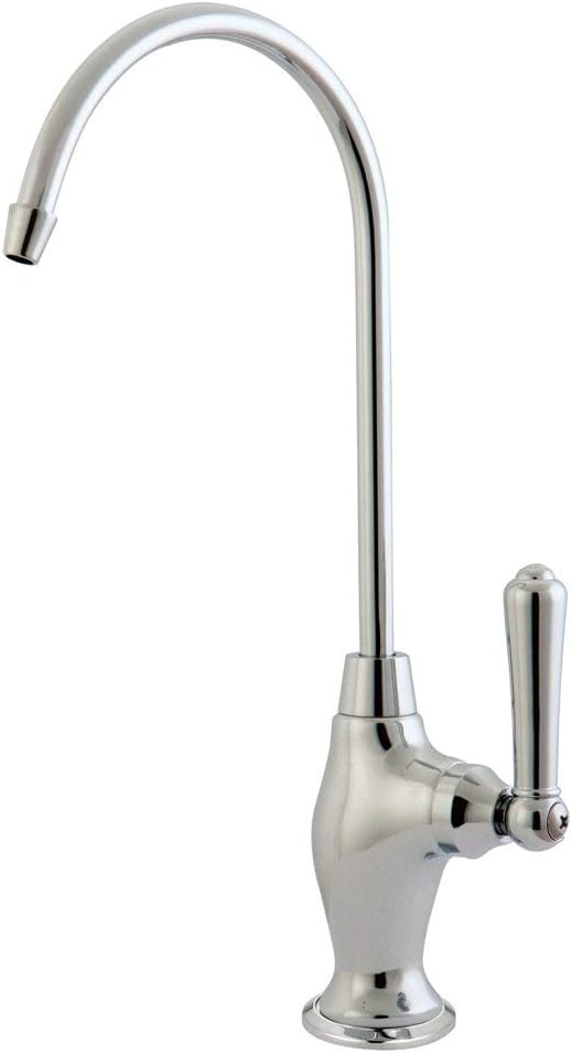Kingston Brass KS3191NML Magellan Water Filtration Faucet, Polished Chrome, 10.81 x 4.63 x 1.75