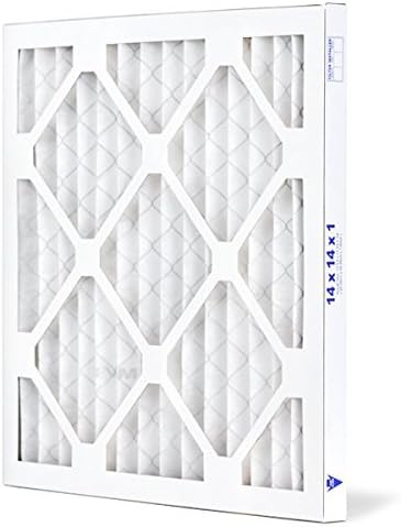 AIRx ALLERGY Premium 14x14x1 MERV 11 Pleated Air Filter - Made in the USA - Box of 6