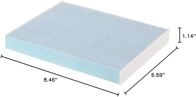 BOSCH 6089C HEPA Cabin Air Filter - Compatible with Select Kia Soul, Soul EV