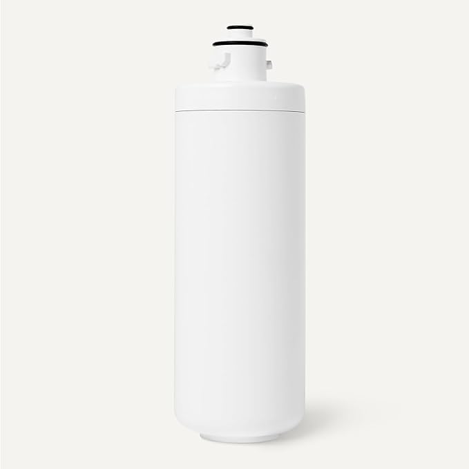 Amazon Basics Replacement Filter Cartridge for Under Sink Water Filter, NSF/ANSI 42 & 372 Certified, Service Life 1 Year, 11,000 Gallons, White