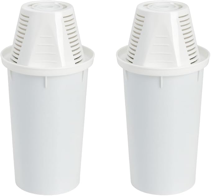 Nispira Water Filter Replacement Compatible with Nakii Aquaphor Water Pitcher Dispenser Removes Chlorine, Lead, Odor, Color Reduce Water Hardness, 2 Packs