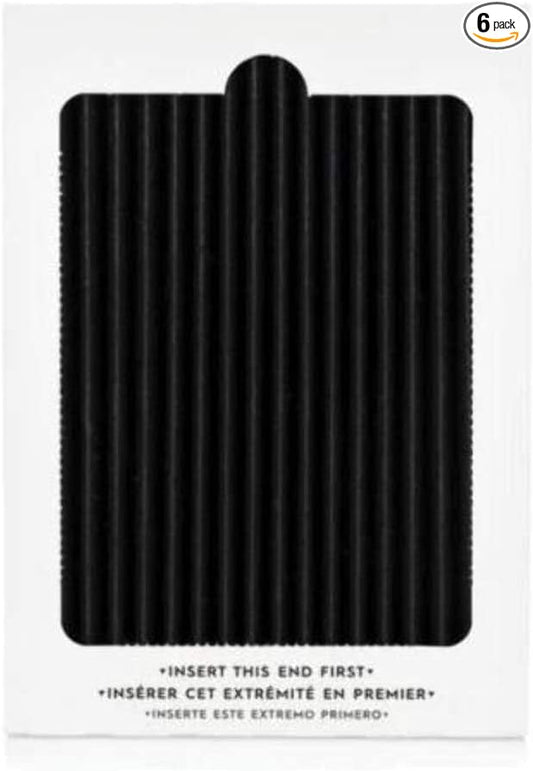 FRIGIDAIRE PAULTRA Pure Air Ultra Refrigerator Air Filter with Carbon Technology to Absorb Food Odors,6.5 Inch x 4.75 Inch,(Pack of 6)