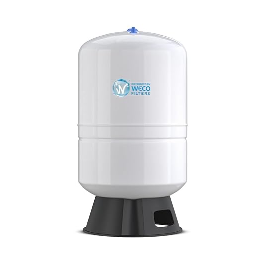 Pressurized RO Water Storage Tank - Total Capacity 28 Gal & appx. 17 Gal Usable Capacity (ROT-28-W)