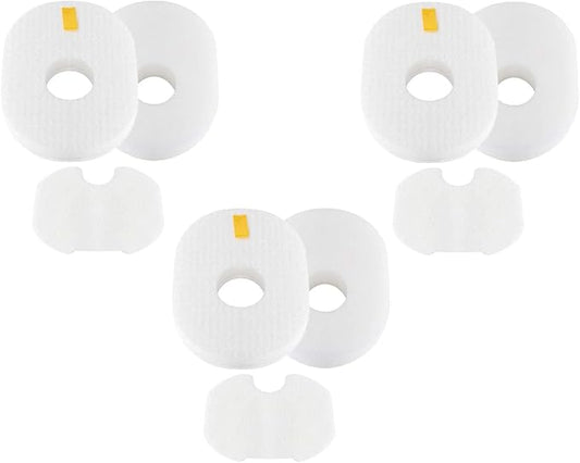 Colorfullif 3 Post + 3 Foam & Felt HV300 Vacuum Filter Replacement for Shark Rocket Vacuum HV292 HV300, HV300W, HV301, HV302, HV303, HV305, HV308, HV310, UV450, Replaces Part XFFV300