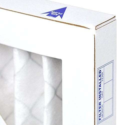 AIRx ALLERGY Premium 14x14x1 MERV 11 Pleated Air Filter - Made in the USA - Box of 6