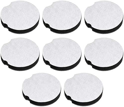 8 Pack Upright Vacuum Filter Compatible with Bissell PowerForce Compact Lightweight Upright Vacuum Cleaner, Fit for Part # 1604896/160-4896