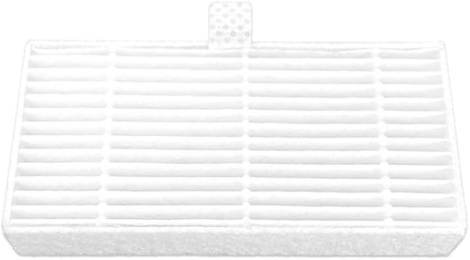 6PCS Robot Vacuum Upright Filters Fit For MAMNV, T7S, For JIKA, T7S, for Teendow, T7S, T12S Robot Vacuum Cleaner Dust Space Central Upright Filters Replacement Parts Accessories