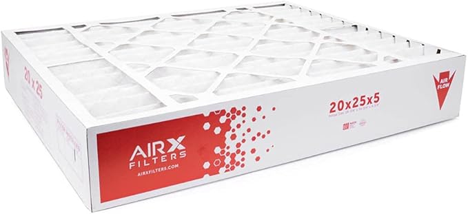 AIRX FILTERS WICKED CLEAN AIR. 20x25x4 Compatible Replacement for Honeywell 20x25x4 Air Filter MERV 13 HVAC AC Furnace FC100A1037 2-Pack of Filters