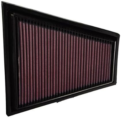 K&N High-Flow Original Lifetime Engine Air Filter: Increase Power: Premium, Washable: Compatible with 2009-2017 BMW: 520i, 528i, X1, Z4, 33-2963