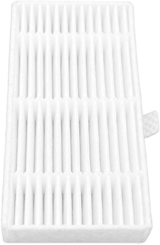 6PCS Robot Vacuum Upright Filters Fit For MAMNV, T7S, For JIKA, T7S, for Teendow, T7S, T12S Robot Vacuum Cleaner Dust Space Central Upright Filters Replacement Parts Accessories