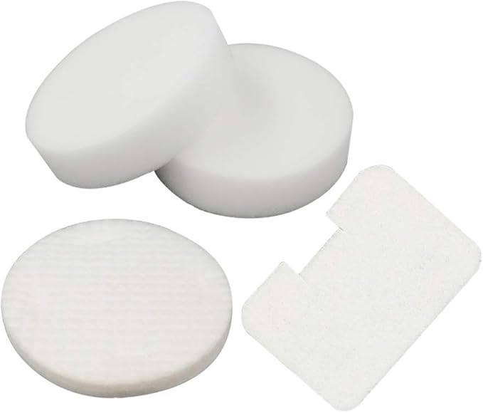 Dttery 6 Foam + 3 Felt Circular & Exhaust Filters Kit Replacement for Shark Navigator Swivel Upright Vacuum NV22, NV22L, NV22S, NV26, NV27, UV400 Part # XF22