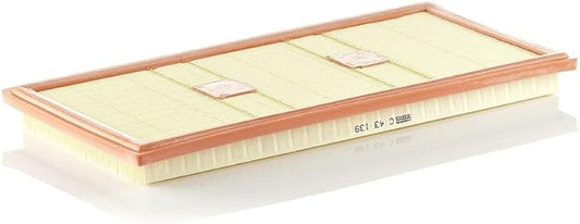 Mann Filter C 43 139 Engine Air Filter Replacement Compatible With Mercedes-Benz C300 (2013-2014), C350 E350 & SLK350 (2012-2016), GLE350 (2016-2019), GLK350 (2013-2015), ML350 (2012-2015)