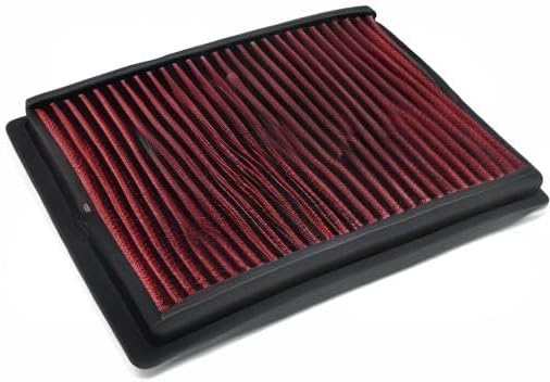 DNA Motoring AFPN-128-RD Clean Air Washable Drop In Panel Air Filter Enhance Engine Performance Power & Acceleration Improve [Compatible with 12-17 Chevy Sonic 1.8L 1.4T]