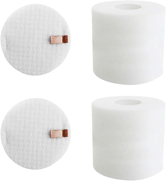 SCREENTRONICS 2 Pack Foam Filter Kit Replacement for Shark IQ Robot Vacuum Self-Empty Base R101AE RV1000S RV1001AE RV1101ARUS RV2502AE RV2520A0US RV912S UR1000SR UR1005AE UR1105ARUS