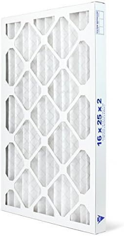 AIRx Filters 16x25x2 Air Filter MERV 11 Pleated HVAC AC Furnace Air Filter, Allergy 6-Pack, Made in the USA