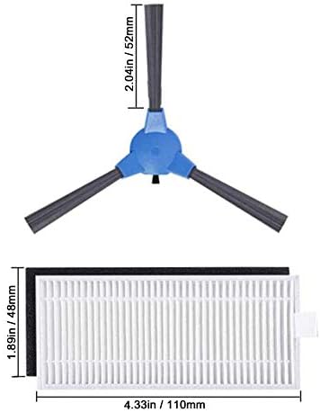 Replacement Parts Accessories Kit for Coredy R3500 R3500S, R550(R500+), R650, R600, R700, Goovi 1600PA D380, D382, Goovi 2000PA, 2100PA, iMartine C800,D900,D900C, DeenKee DK600 Robot Vacuum