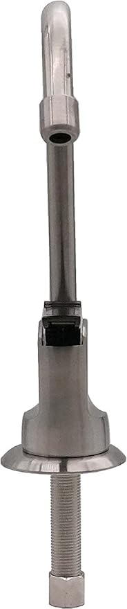 Westbrass D203-NL-20 6" Touch-Flo Style Pure Cold Water Dispenser Faucet, 1 Pack, Stainless Steel