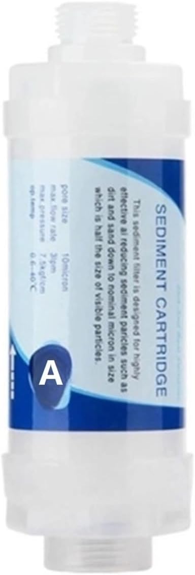 Quick-Connect Water Filter Replacement Cartridge Inline Filter for Refrigerator Ice Maker Under Sink A6HB(A)