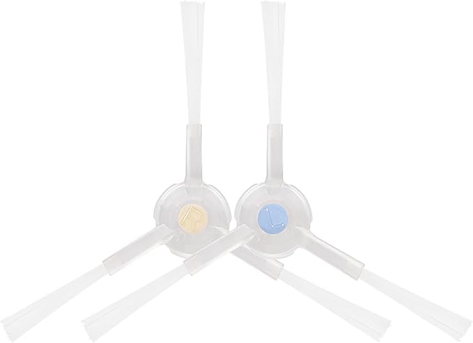 4 Pair Side Brushes Replacement Parts Compatible for NARWAL T10 J1 J2 Robot Vacuum Cleaner Accessories