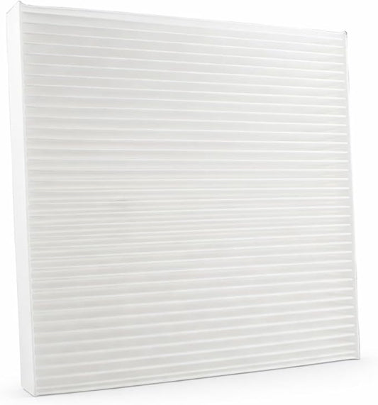 Cabin Air Filter Replacement for Hyundai Kia EV Models, White Non-Woven Fabric, Panel Style, 8.93 x 8.26 x 1.18 in