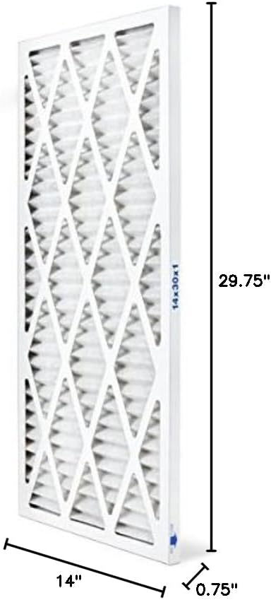 AIRx Filters 14x30x1 Air Filter MERV 11 Pleated HVAC AC Furnace Air Filter, Allergy 6-Pack, Made in the USA
