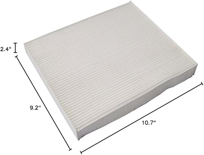 ECOGARD XC36157 Cabin Air Filter Fits 2009-2010 Hyundai Sonata, 2005-2010 Kia Optima, 2011-2012 Hyundai Santa Fe, 2009-2011 Azera, 2006-2010 Kia Magentis