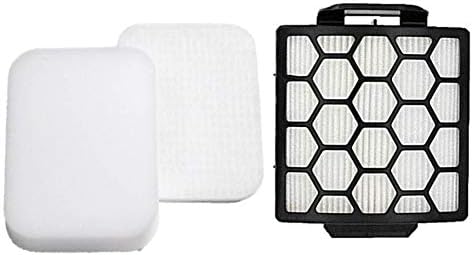 Replacement Filter Set for Shark Navigator Pet Plus NV150, NV251,NV255 and Zero-M Self-Cleaning Brushroll Pet Pro CU50WM, ZU51, ZU62, ZU62C, ZU60, ZU102 Uprights, Parts 1238FT60 & 1239FT60