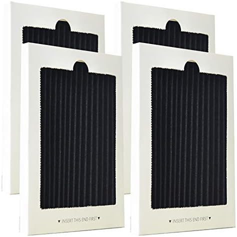 Carbon Activated Refrigerator Air Filter Replacement Compatible with Frigidaire and Electrolux 242047801, 242047804, 242061001 (4 Pack)