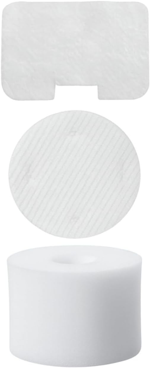 Nispira Filter Set Compatible With Shark NV42 Deluxe Upright Vacuum Cleaner Compared to Part #XFF36. Fits UV402 UV410, NV36, NV36A, NV42, NV44, NV46, NV46C, 8 Sets