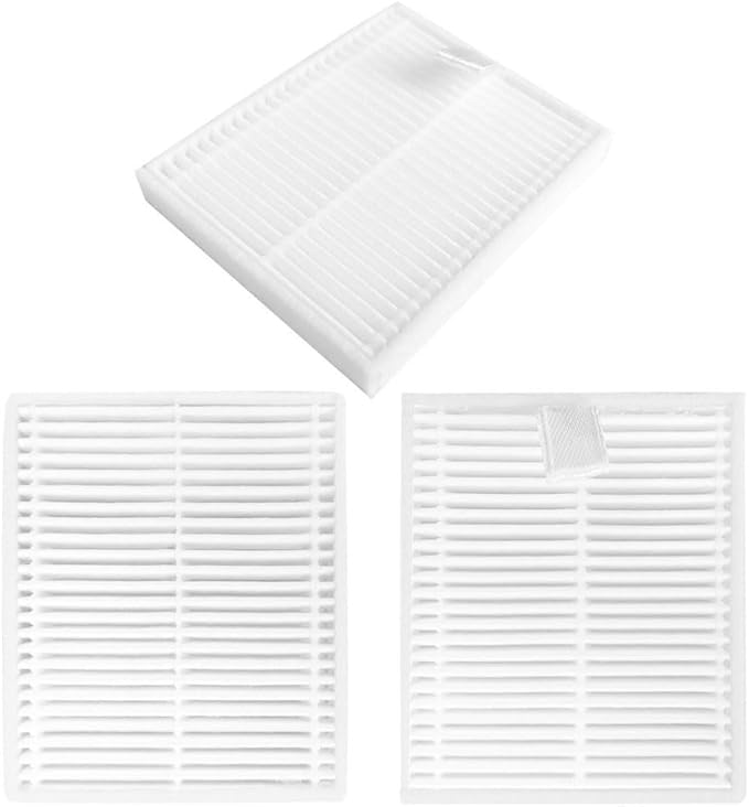 Replacement Parts for roborock Q7 M5 / Q7 M5+ / Q7 L5 / Q7 L5+ Robot Vacuum Cleaner Accessories Kit 17 Packs 1 Main Brush, 4 Filters, 6 Side Brushes, 6 Mop Cloths