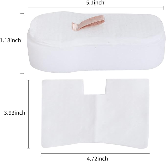 KEEPOW 4 PCS Filter Replacement for Shark Vertex Ultralight DuoClean PowerFins Corded Stick Vacuum Cleaner Filter HZ2000, HZ2002, HZ251,HZ602, Replacement Parts XFFKHZ2000 XPMFHZ2000